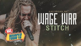 Wage War  quotStitchquot LIVE Vans Warped Tour 2018 [upl. by Dagnah]