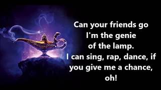 Friend Like Me  Disney Aladdin lyrics [upl. by Delwyn896]