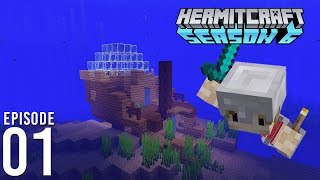 Hermitcraft 6 Episode 1  I JOINED HERMITCRAFT [upl. by Eilyw]