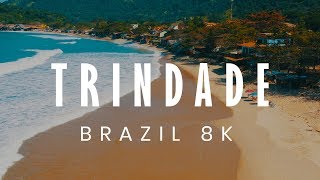 Trindade Paraty Secret Beaches near Rio de Janeiro Flying Over Brazil drone footage [upl. by Besnard511]