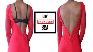 How To Make A Backless Bra For All Boob Sizes [upl. by Lerim790]