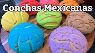 The BEST Conchas Mexicanas  Pan Dulce Mexicano  Views on the road [upl. by Hoeg]