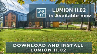 Lumion 1102 Download and Installation  New Features 2021 [upl. by Roy859]