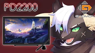 GAOMON PD2200 Pen Display【Review  Speedpaint】 [upl. by Friend630]