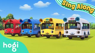 Take a Color Bus  Sing Along with Hogi  Nursery Rhymes  Pinkfong amp Hogi [upl. by Leeda464]