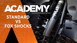 Standard vs FOX Jeep Shocks » ACADEMY  FOX [upl. by Nared]