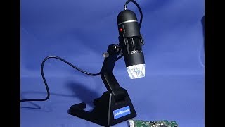 S06 25X600X Digital USB Microscope amp Software Program [upl. by Adyam29]