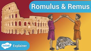 Romulus and Remus  KS2 Roman History [upl. by Gayn]