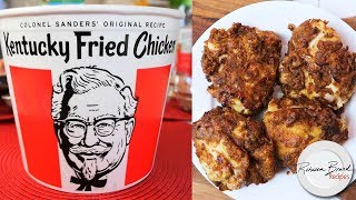 Kentucky Fried Chicken Recipe  Remake Fixed  Air Fryer  11 Spices The Real Ones KFC [upl. by Strickler789]