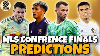 MY MLS CONFERENCE FINALS PREDICTIONS [upl. by Ludvig147]