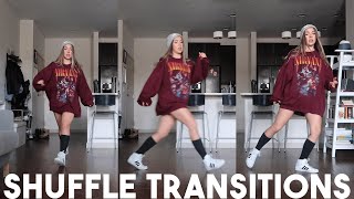 Shuffle Transitions  Steps Kicks and Combos [upl. by Wylie]