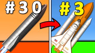 Spaceflight Simulator Rocket Building Tutorials [upl. by Atirahc519]