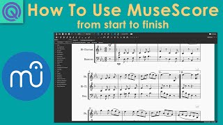 How To Use Music Notation Software  MuseScore [upl. by Yerkovich]