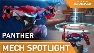 Mech Arena  Mech Spotlight  Panther [upl. by Etteinotna76]