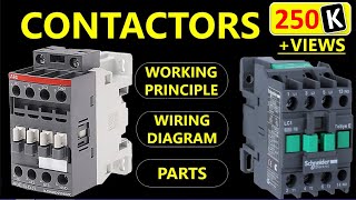 What is Contactor  All About Contactors  Wiring Diagram [upl. by Rist]