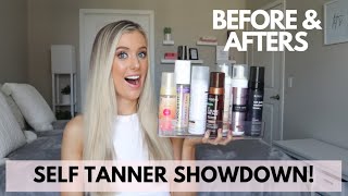 Best amp Worst Self Tanner Review  Tanologist Loving Tan BTan St Moriz Jergens Ulta LOreal [upl. by Enilrac961]