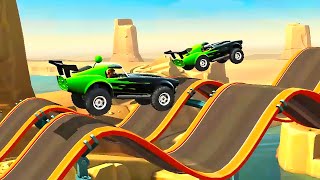 MMX Hill Dash 2 CANYON Final Level 53  New Records Levels  Android  iOS Games [upl. by Lail83]