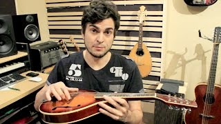 Mandolin Tuning  How to setup the bridge amp intonation [upl. by Phippen]