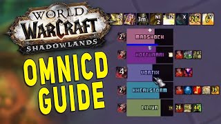 Shadowlands MUST HAVE ADDON  OmniCD Setup Guide  Best Cooldown Tracker amp Interrupt Bar WoW [upl. by Assetniuq]