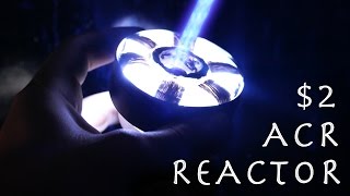 Make a 2 Iron Man ARC REACTOR  Burning Laser Actually Works [upl. by Biagio]