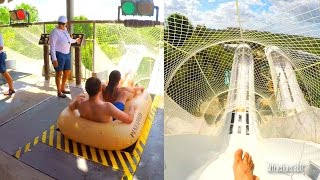 4K Water Coaster  Crush N Gusher  Disneys Typhoon Lagoon Water Park [upl. by Onyx11]