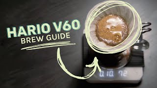 How to Brew Coffee With the Hario V60 Pour Over Brew Guide [upl. by Miranda]