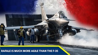 F35 Lightning II Stealth Fighter Jet vs Dassault Rafale Fighter Jet  Which would win [upl. by Amliw898]