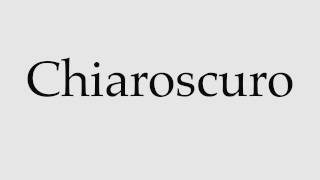 How to Pronounce Chiaroscuro [upl. by Cochard]