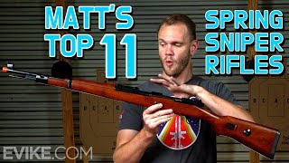 Best Airsoft Spring Sniper Rifles [upl. by Julina]