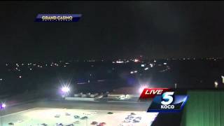 UFO caught on Live TV flying over Oklahoma City [upl. by Aden]