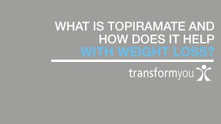 What is topiramate and how does it help with weight loss [upl. by Anehsuc]