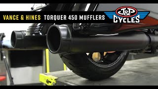 Vance amp Hines Torquer 450 Mufflers Overview  Sound Test [upl. by Suoivatram]