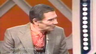 Match Game 78 Episode 1285 Richard Dawsons Last Episode [upl. by Ettenaej]