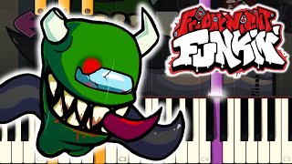 Ejected  Friday Night Funkin VS Impostor V3 Piano Tutorial [upl. by Hussein57]