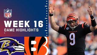 Ravens vs Bengals Week 16 Highlights  NFL 2021 [upl. by Yonatan]