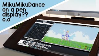 Animation Process MMD  GAOMON PD1560 Pen Display Review [upl. by Arakawa]