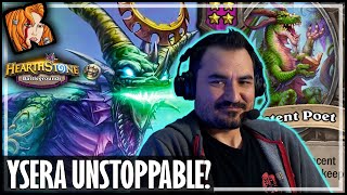 YSERA IS UNSTOPPABLE  Hearthstone Battlegrounds [upl. by Arrol774]