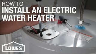 Electric Water Heater Installation [upl. by Clerk714]