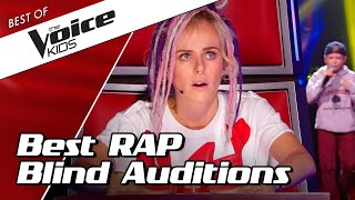 TOP 10  Surprising YOUNG RAPPERS in The Voice Kids [upl. by Ziagos841]