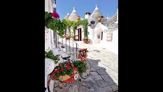 TOUR IN ALBEROBELLO  WALKING IN TRULLI [upl. by Llerut206]