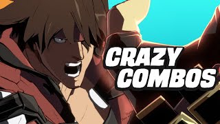 Guilty Gear Strive Beta  Crazy Combos For EVERY Character [upl. by Olegna]