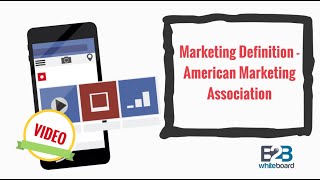 Marketing Definition  American Marketing Association [upl. by Kiki]