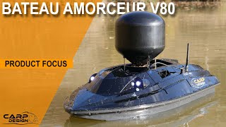 V80  Carp Design  Bateau Amorceur Pêche de la Carpe [upl. by Lsil]