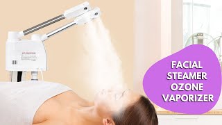 How To Use Facial Steamer Ozone Vaporizer At Home For Baby Clear Skin  myChway 707B [upl. by Beaston928]