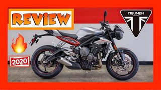 2020 Triumph Street Triple R — Motorcycle Review [upl. by Namara]