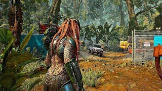 PREDATOR HUNTING GROUNDS  Female Predator Gameplay PC Max Settings [upl. by Vander112]