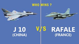 Comparison of Chinas J10 vs France Rafale fighter jet [upl. by Annenn]