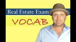 Vocabulary Terms from the Real Estate Exam  PrepAgent [upl. by Gweneth]