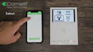 MINI Handsfree WIFI Comelit App Setup Tutorial [upl. by Averil]