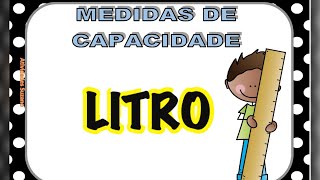 MEDIDA DE CAPACIDADE EDUCAÇÃO INFANTIL [upl. by Enomas676]